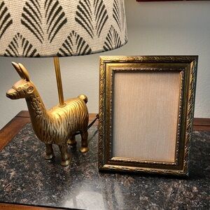 Gold Vintage Wood Picture Frame